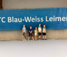 Tennis-Krimi um die U12-mixed Bezirks-Meisterschaften in Leimen