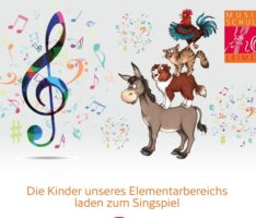 Vorspielwochen der Leimener Musikschule mit Singspiel „Bremer Stadtmusikanten“