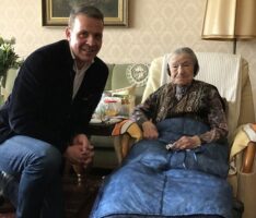 Susanna Bauer feierte in St. Ilgen ihren 102. Geburtstag – OB Reinwald gratulierte