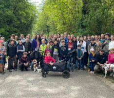 Neptun-1. Maiwanderung und Grillfest zum Vereinshaus in der Neptun-Allee