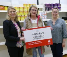 Osteraktion der Sparkasse St. Ilgen / Heidelberg: </br>1000 Euro für die Leimener Tafel