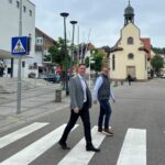 Mehr Sicherheit für Fußgänger: </br>Zwei neue Zebrastreifen in Nußloch