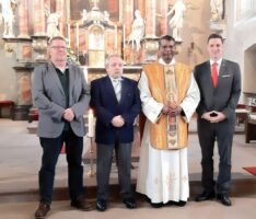 Pfarrer Lourdus 20jähriges Priesterjubiläum an Christi Himmelfahrt gefeiert