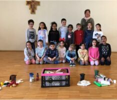 AVR zu Gast beim Kindergarten St. Mauritius </br> Schulanfänger sind jetzt Abfallexperten