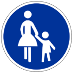 Nur für Fußgänger: Kein Fahrradfahren auf der Avenida-de-Mafra in St. Ilgen