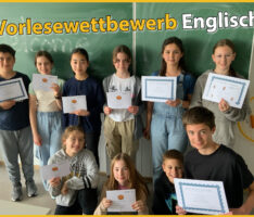 Vorlesewettbewerb Englisch der Klasse 6 des Friedrich-Ebert-Gymnasi