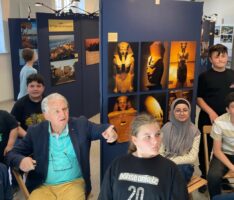 Schule vor Ort in der Schulze-Ausstellung </br>„Ägypten, eine faszinierende Zeitreise“