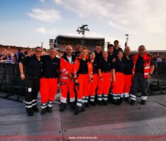 Bruce Springsteen-Konzert in Hockenheim mit Unterstützung des DRK Leimen