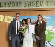 Die Lindis und die Gemeinde Nußloch sagen goodbye, tschüss und auf Wiedersehen