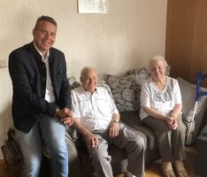 Eiserne Hochzeit im Hause Käthe und Wilhelm Filsinger