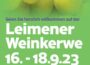 Das Musikprogramm der Leimener Weinkerwe