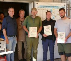 Stadtmeisterschaft der Leimener Angelsport-Vereine – Sieger SAC vom Zementwerksee