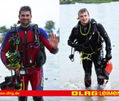 Zwei neue Einsatztaucher für die DLRG Leimen