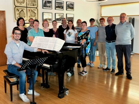 Erfolgreicher Chorworkshop mit Stimmschulung bei der Liedertafel Leimen