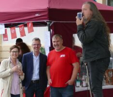 Tag der Deutschen Einheit – Sehr gut besuchtes „Fescht“ der Sandhäuser SPD