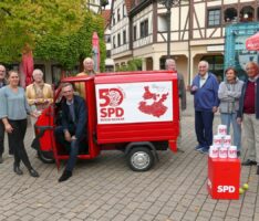 Der SPD-MdB Lars Castellucci bei Besuchsreihe „Tage vor Ort“ zu Gast in Leimen.