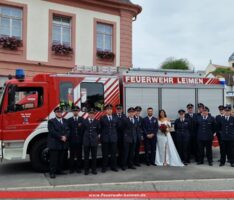 Feuerwehrhochzeit im Oktober