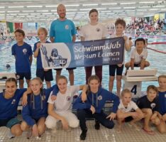 Erfolgreicher Deutscher Mannschafts-Wettbewerb Schwimmen der Jugend