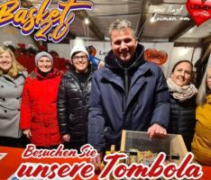 Leimen Aktiv Weihnachtsmarkt-Tombola zugunsten des Basket 2.0