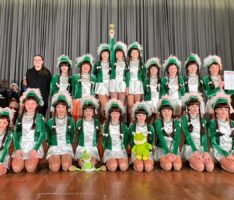 Erfolgreicher Start der Fröschegarden auf dem Gardeball der Stadtgarde Biblis