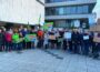 Versammlung für den Klimaschutz am 1. März 2024 in Sandhausen
