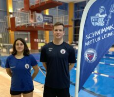 Schwimmklub Neptun gratuliert neuem C-Trainer und Trainerassistenten