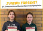 FEG: Erfolgreiche Teilnahme am 21. International Junior Science Olympiade