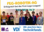 FEG: Robotik-AG erfolgreich beim Regionalwettbewerb der First-Lego-League