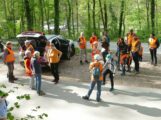 Viele fleißige Teilnehmer beim Waldputz der Lokalen Agenda Leimen