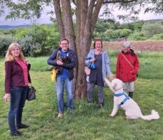 FDP Leimen lud ein zu einer Begehung zum Thema „Hunde“