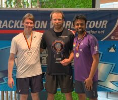 Racketlon German Open im ZAP – Jörg Kanonenberg triumphierte