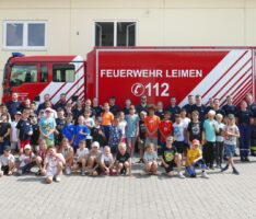 Feuerwehr Leimen begeistert Kinder beim spannenden Ferienprogramm