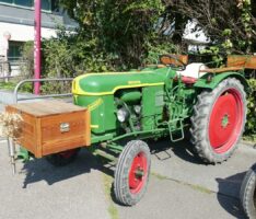 Oldtimer-Freunde Hoggene zeigten einige ihrer Schätze beim Hopfe-Zopfe