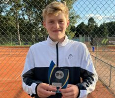 Samuel Beisse ist Baden-Württembergischer Tennis-Jugendmeister U14