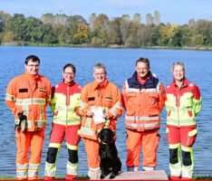 Erfolgreiche Wasserortungsprüfung der DLRG Leimen