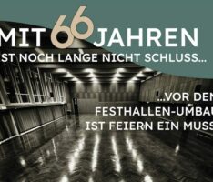 Mit 66 Jahren ist noch lange nicht Schluss – Feiern ist ein Muss!