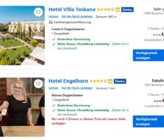 Zwei Hotels mit Top-Bewertungen in Leimen: Villa Toskana und Engelhorn