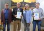 FDP Leimen ehrte Helmut Huber und Bruno Lindenbach