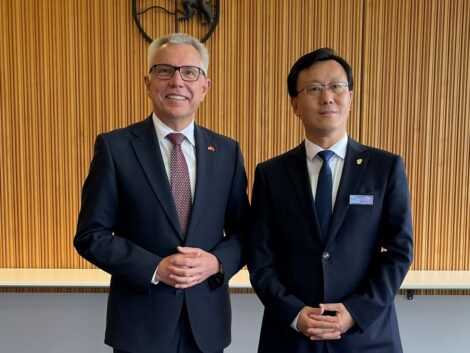 Chinesische Delegation zu Gast im Landratsamt – Partnerschaft mit Taicang weiter gestärkt
