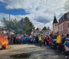 Leimen vertreibt den Winter: </br>Bunter Sommertagsumzug mit Brezeln und Musik