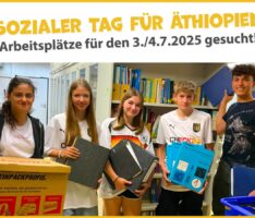 Arbeitsplätze für den Sozialen Tag am 3. oder 4. Juli 2025 gesucht!