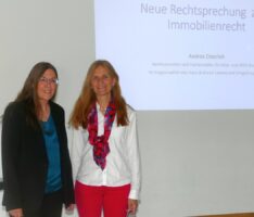 Haus & Grund: Vortrag zu aktuellen rechtlichen Themen mit Andrea Osterloh