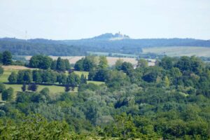 Ansicht der Burg Steinsberg