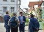 Ministerin besucht Modellprojekt „Temporäre Umgestaltung von Ortsmitten“ in Sandhausen