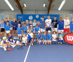 Tolles WILSON Event im Tennisclub Blau-Weiß Leimen mit Patrik Kühnen