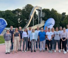 Leimens Rettungsschwimmer leisten 264 Dienste im Bäderpark – Saisonabschluss mit Grillfest