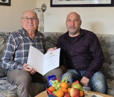 90. Geburtstag von Hans Marzell – Urkunde des Ministerpräsidenten