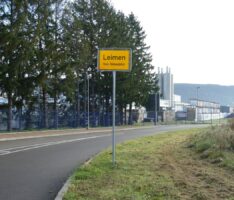 Erneute 100-km Ortsschild-Wanderung: Leimen/Pfalz in die Kurpfalz verlegt