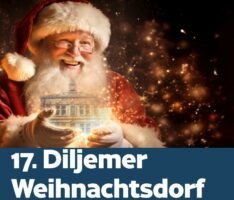 17. Diljemer Weihnachtsdorf am Wochenende mit Nikolaus und umfangreichem Programm