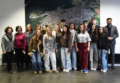 Vom Lago Maggiore in die Hopfengemeinde: Herzlicher Empfang der Austauschschüler